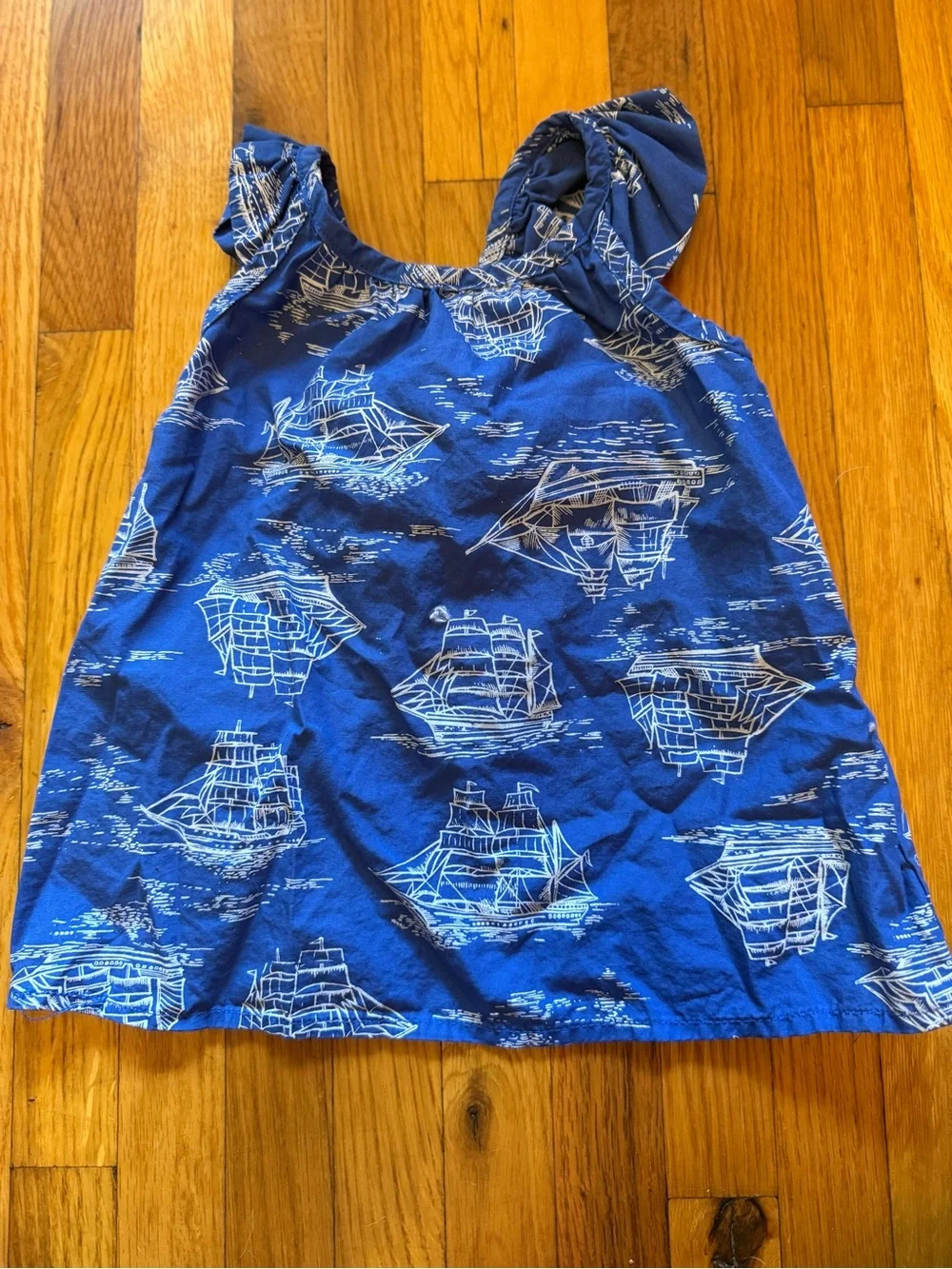 Hanna andersson Blue Nautical Toddler  Set